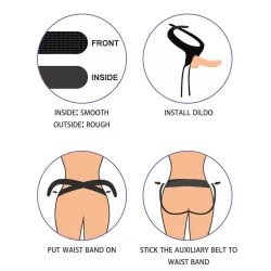 LoveToy Gode ceinture Easy Strapon 17 x 4cm